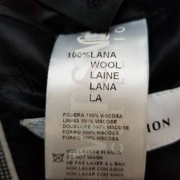 Versace Collection Men's Black Microcheck 2 Button Blazer Size 50 / L Large - Picture 8 of 13